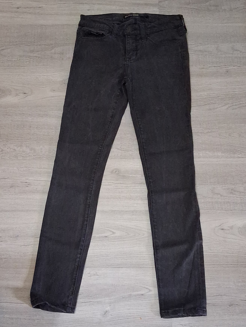 Big Star Alex Skinny Charcoal Denim Jeans Vintage 0-2, 24-26" Like New Stretch
